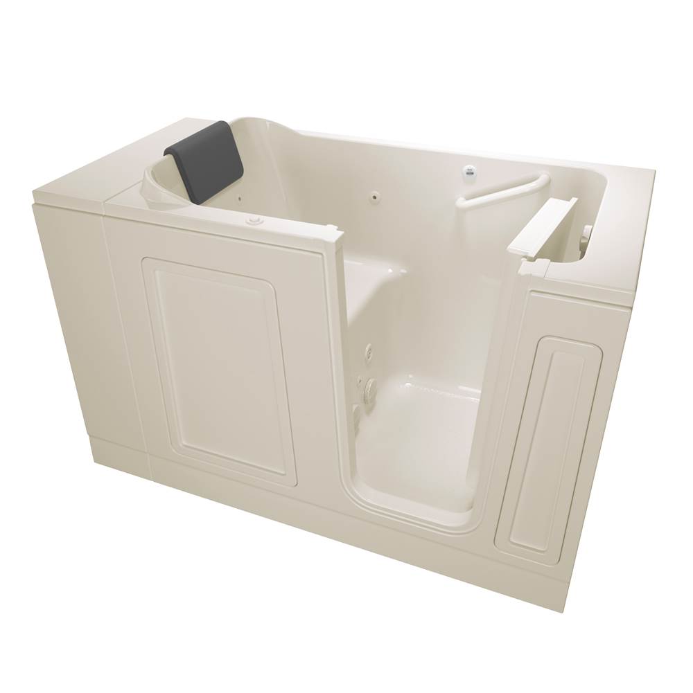 American Standard Acrylic Luxury Series 30 x 51 -Inch Walk-in Tub With Whirlpool System - Right-Hand Drain