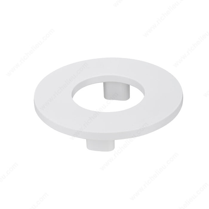 Richelieu 2-17/32'' Modern Plastic Pull - 3147 White