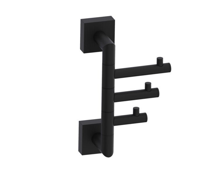 Kartners Triple Robe Hook - Swivel (PLEASE CALL US FOR SPECIAL PRICING)