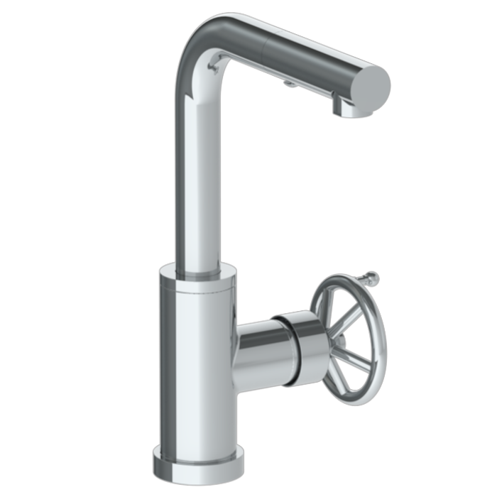 WATERMARK Brooklyn 31 Deck Mounted 1 Hole Square Top Prep Faucet with ...
