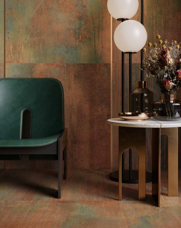 ELY Dripart Copper Matte 24'' x 48'' (please call for special pricing)