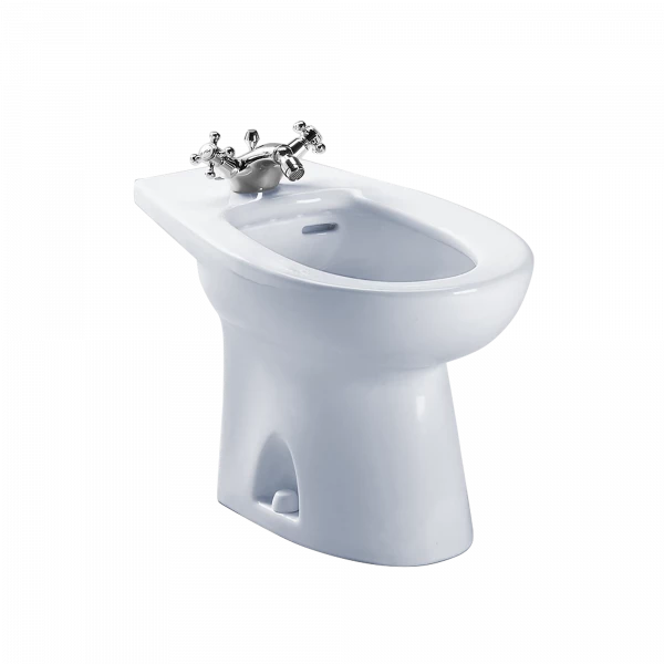 TOTO Piedmont deck-mount bidet in Cotton
