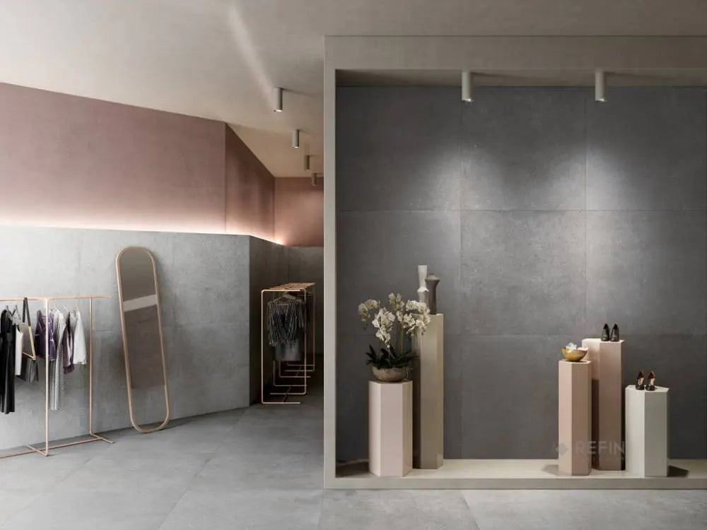 BLOCK COLLECTION - CONCRETE LOOK PORCELAIN TILE (PLEASE CALL US FOR SPECIAL PRICING) REFIN MADE IN ITALY
