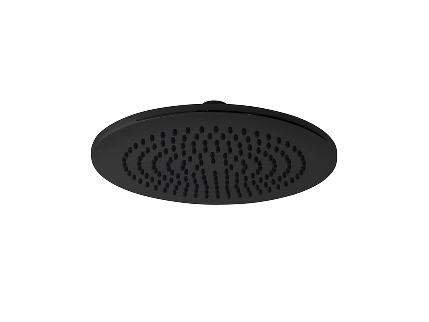 Porcelanosa 8'' Shower Head Round Matte Black
