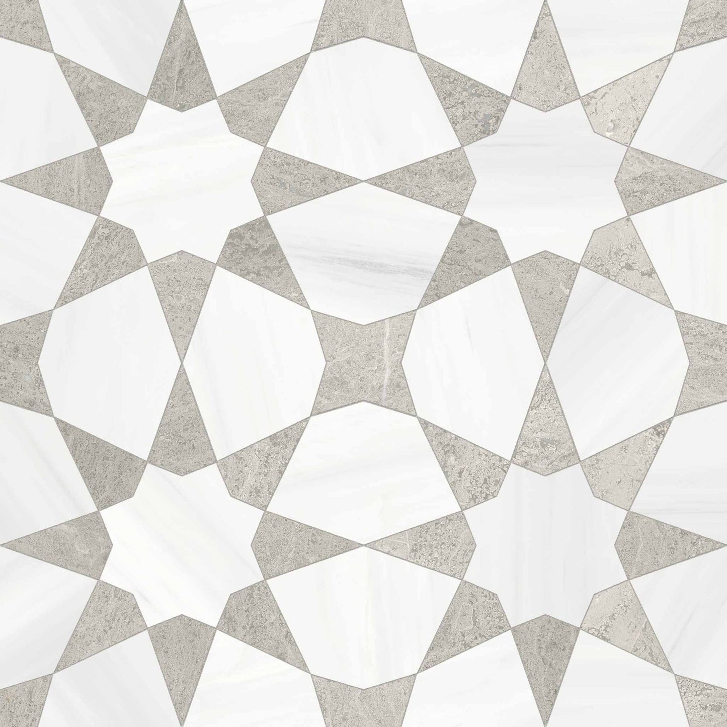 Celeste Grigio Honed Marble Mosaic