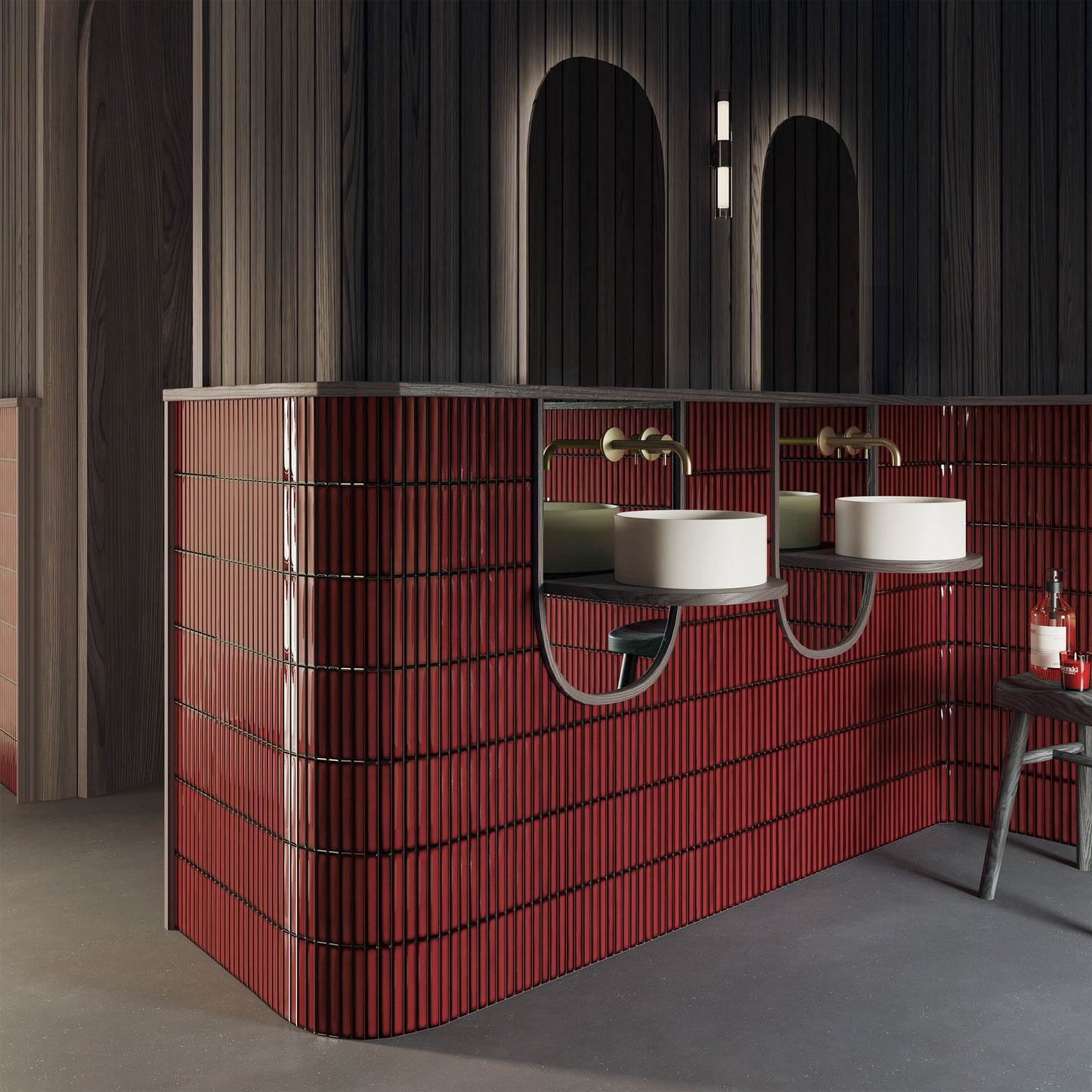 SOGNARE Osaka Red 5”x10” - OSAKA BARS COLLECTION DNA