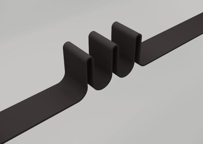 HIMACS Intense Dark Grey 760*3680(30''*145'')(PLEASE CALL US FOR SPECIAL PRICING)