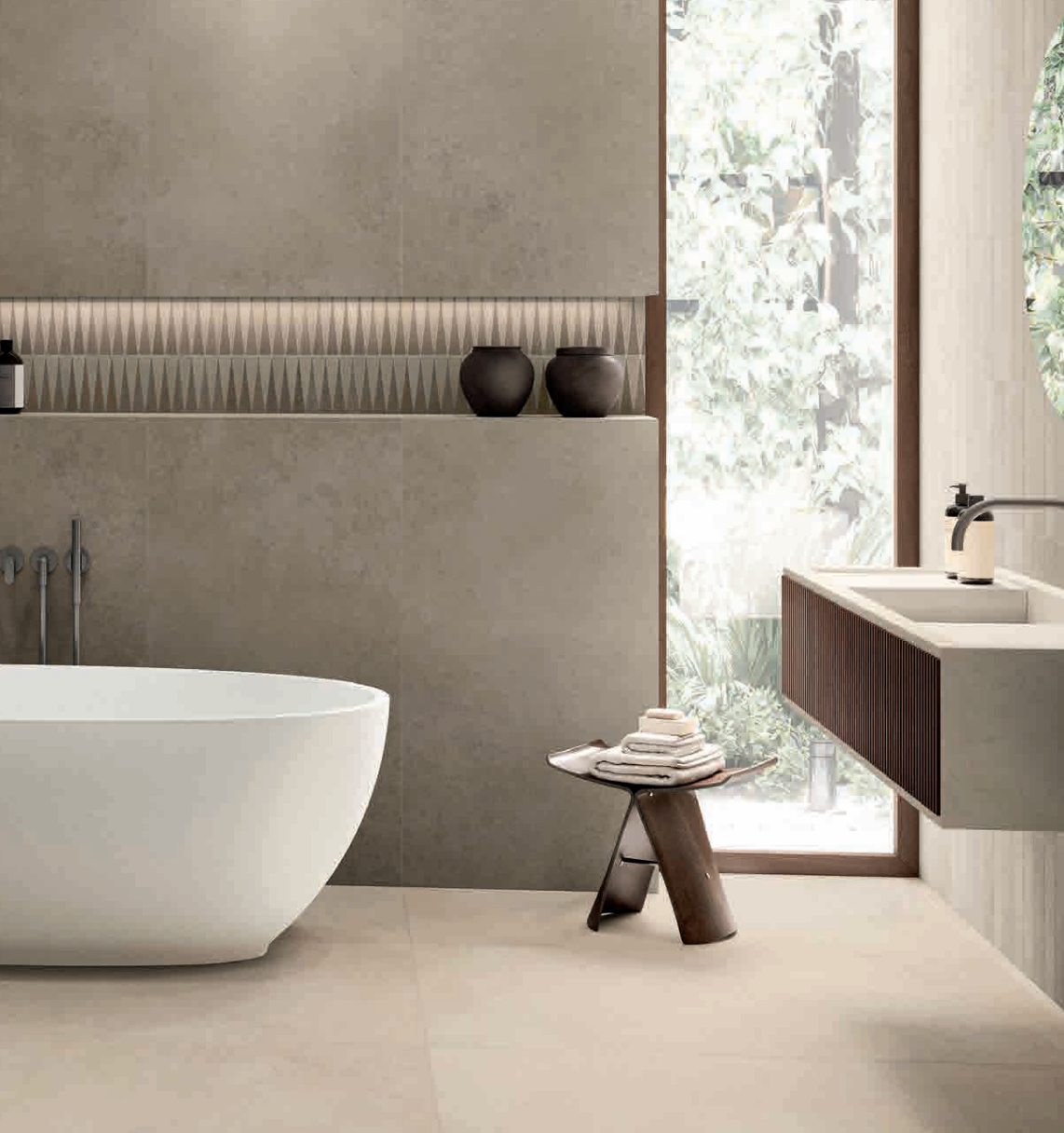 Vanilla Porcelain Tile 24x48 - Made in Italy FM (Please call us for Special Pricing)