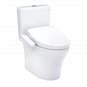 TOTO Aquia® IV WASHLET®+ S2 Two-Piece Toilet - 1.28 GPF/0.9 GPF White