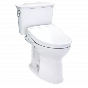TOTO Drake® Transitional WASHLET®+ S5 Two-Piece Toilet - 1.28 GPF - Universal Height White