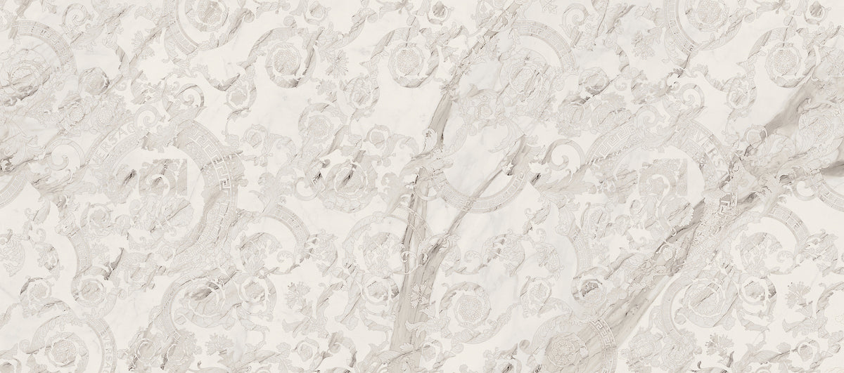 STATUARIO WHITE MEGABAROCCO - VERSACE CERAMICS