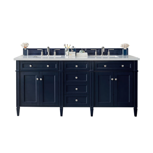 Brittany 72'' Double Vanity Victoria Blue
