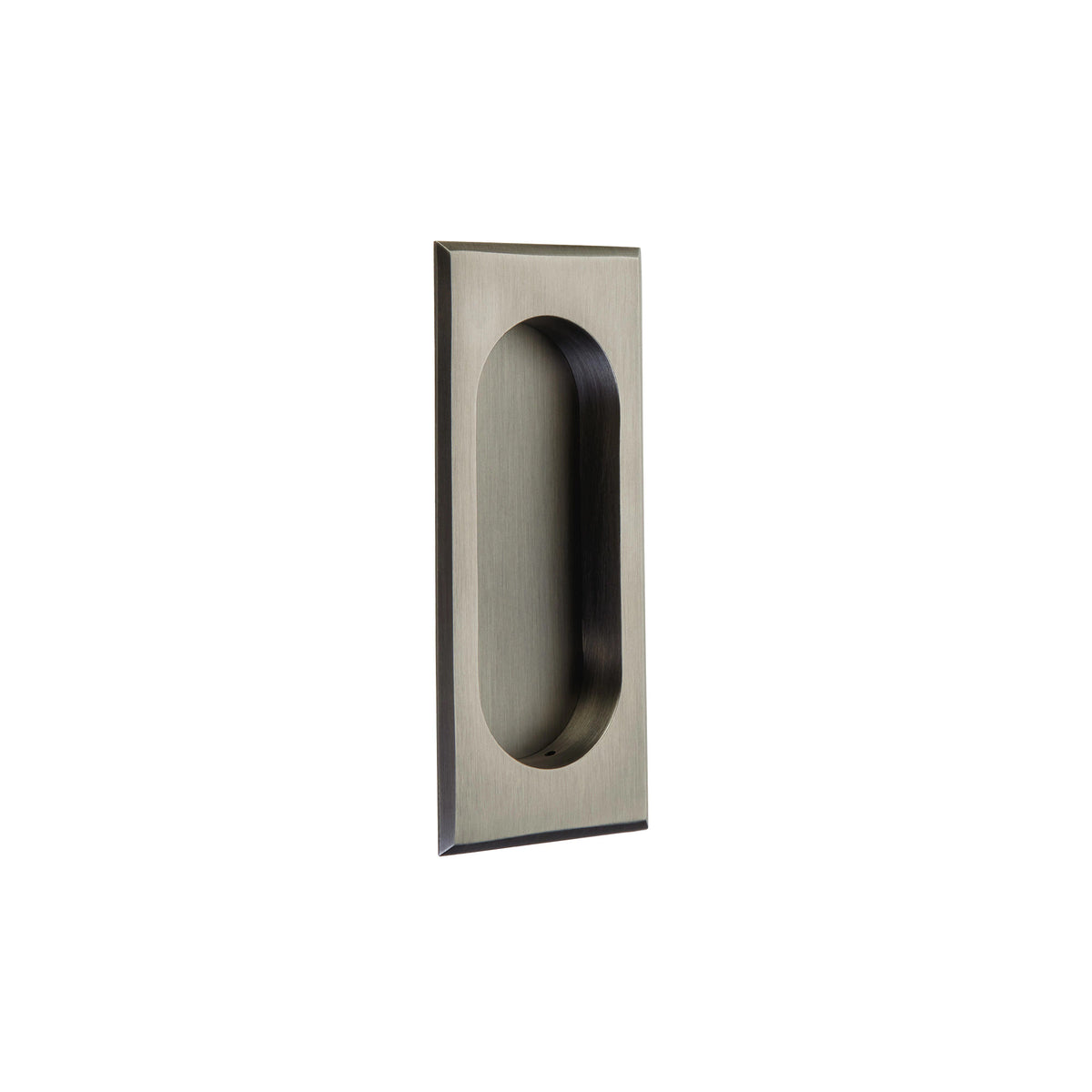 Emtek 2201 flush pull - Pewter