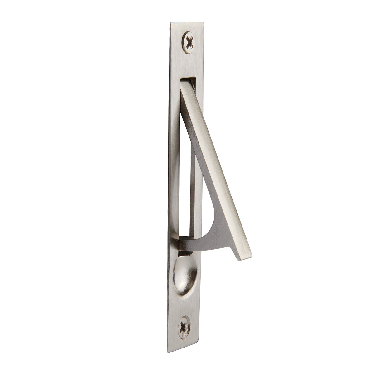 Emtek 2221 brass edge door pull in Satin Nickel