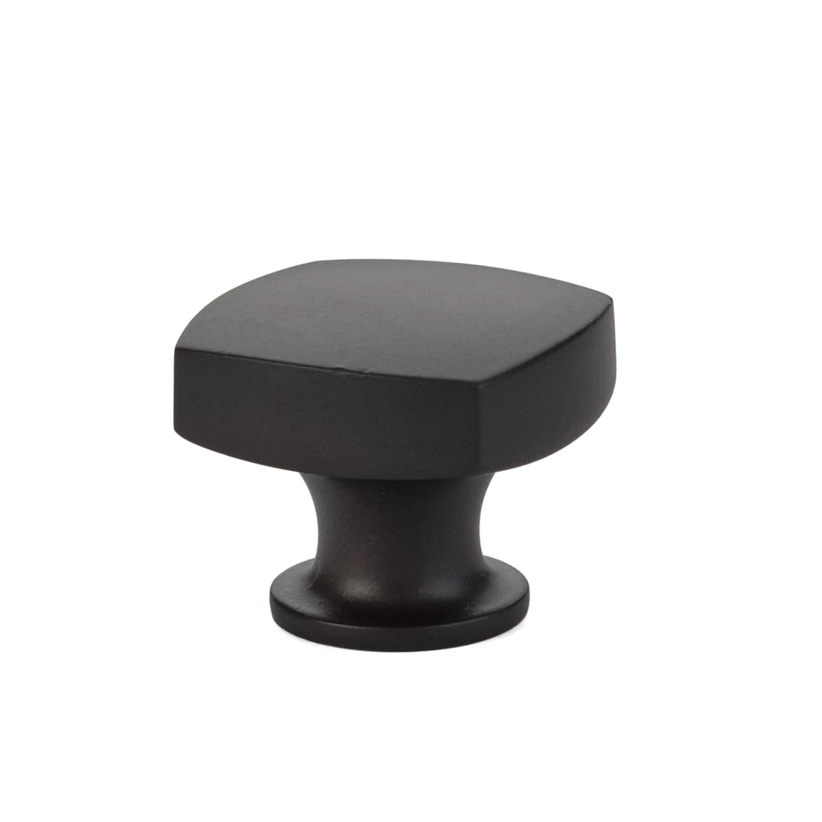Emtek Freestone cabinet knob 1 ½ inch in Flat Black - 86451US19