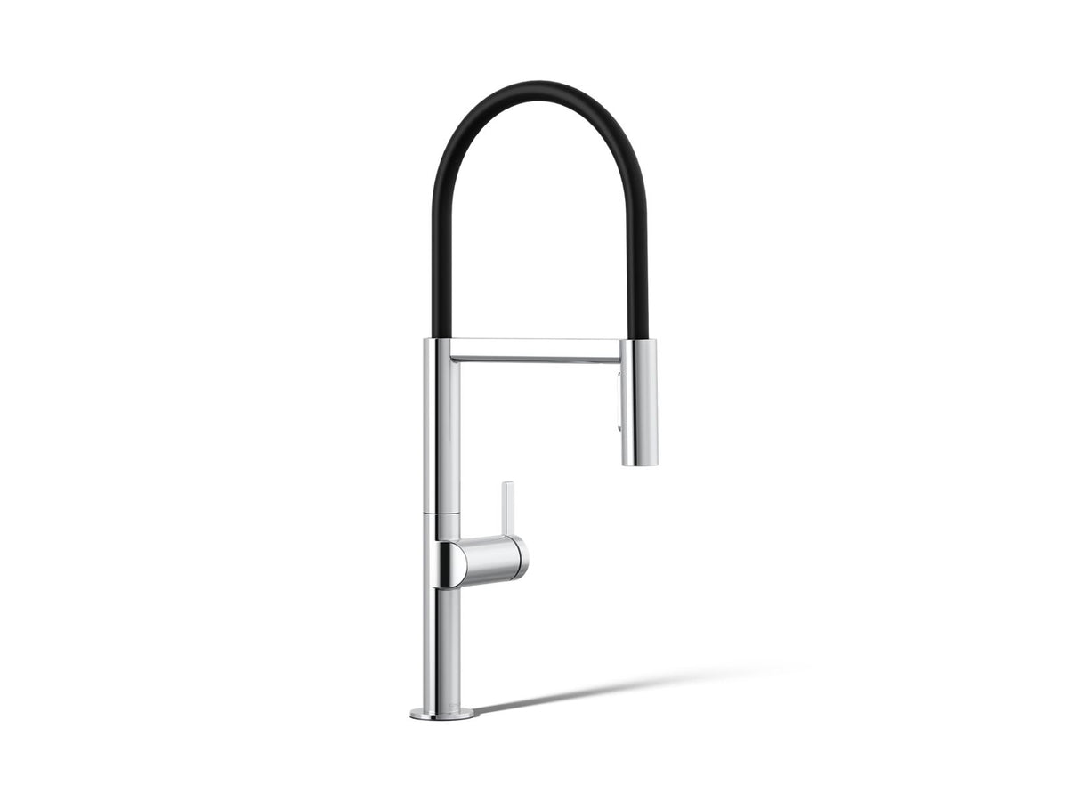 Components® Semi-professional kitchen sink faucet with two-function sprayhead