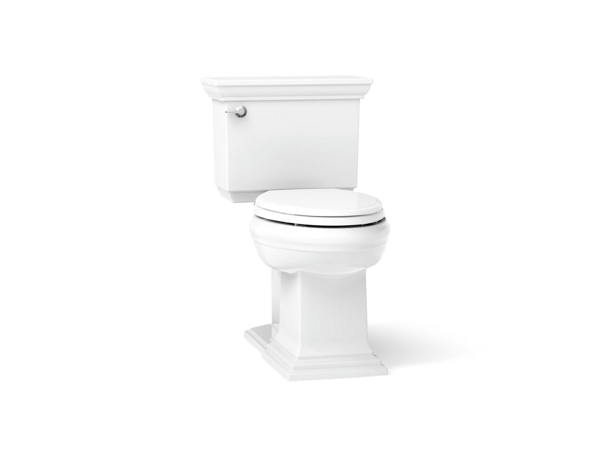 Memoirs® Stately Two-piece elongated toilet with concealed trapway, 1.28 gpf