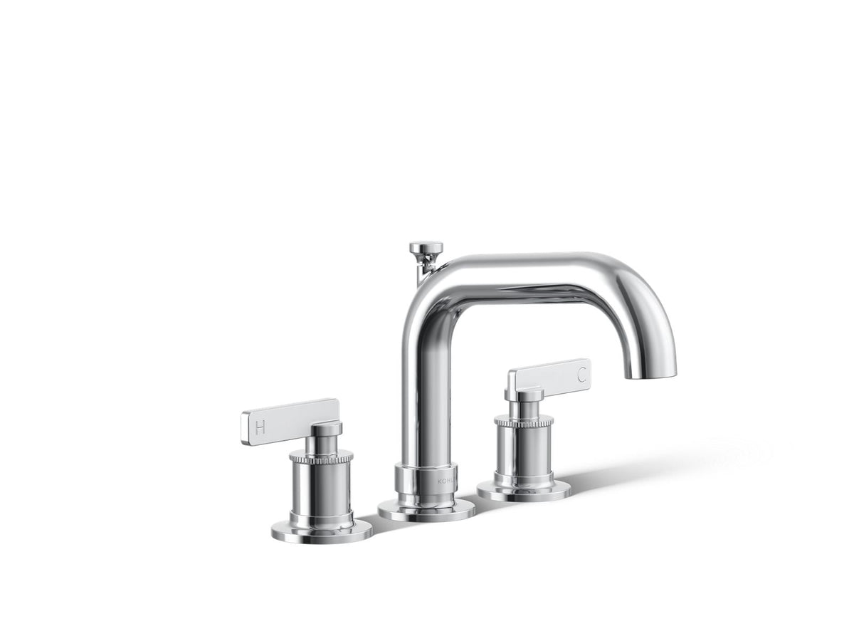 Castia® by Studio McGee Deck-mount bath faucet trim with diverter