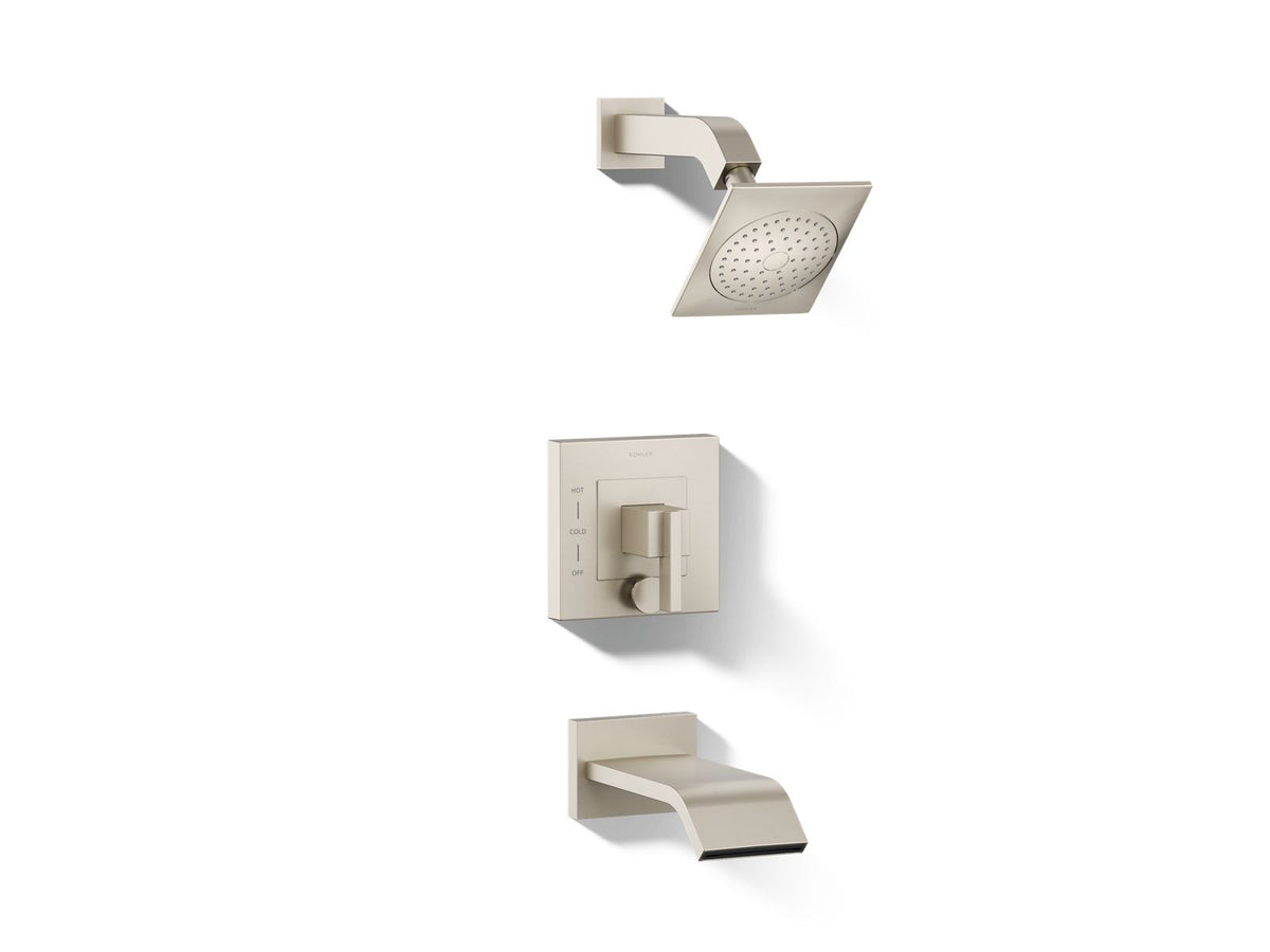 Kohler T14664-4 Vibrant Brushed Nickel