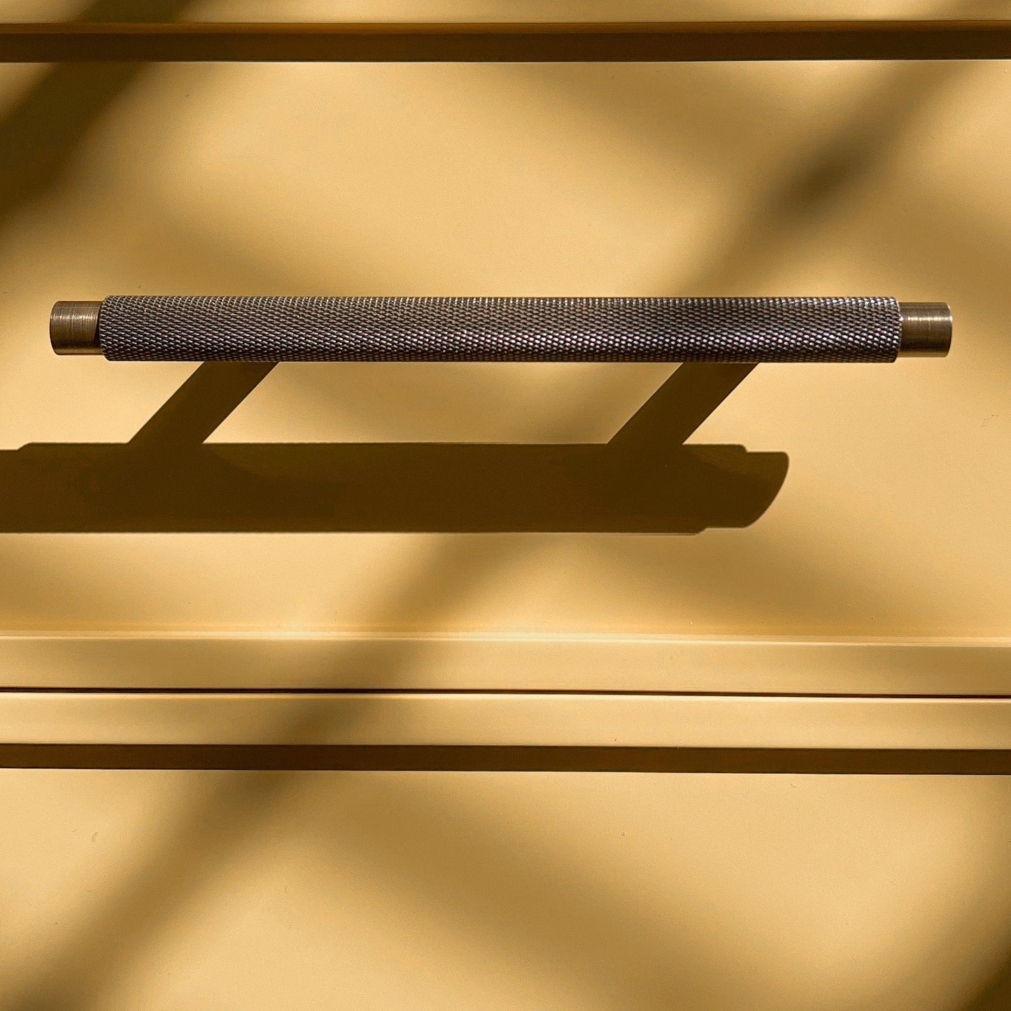 KEPLER Knurled T Bar Pull 6.30" (3.78" CC) - PLANK HARDWARE SALE!