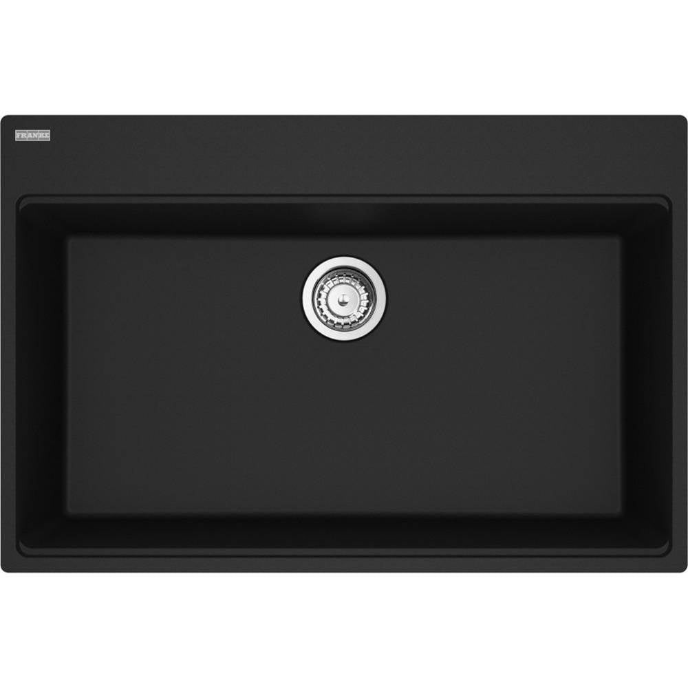 Franke Maris Topmount Granite Matte Black Single 36Cab