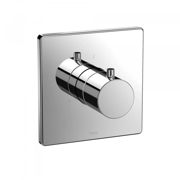 TOTO Two-way Diverter Trim - Square - TBV02103U — Polished Chrome