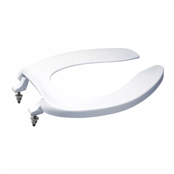 TOTO SC534#01 elongated open-front commercial toilet seat in Cotton