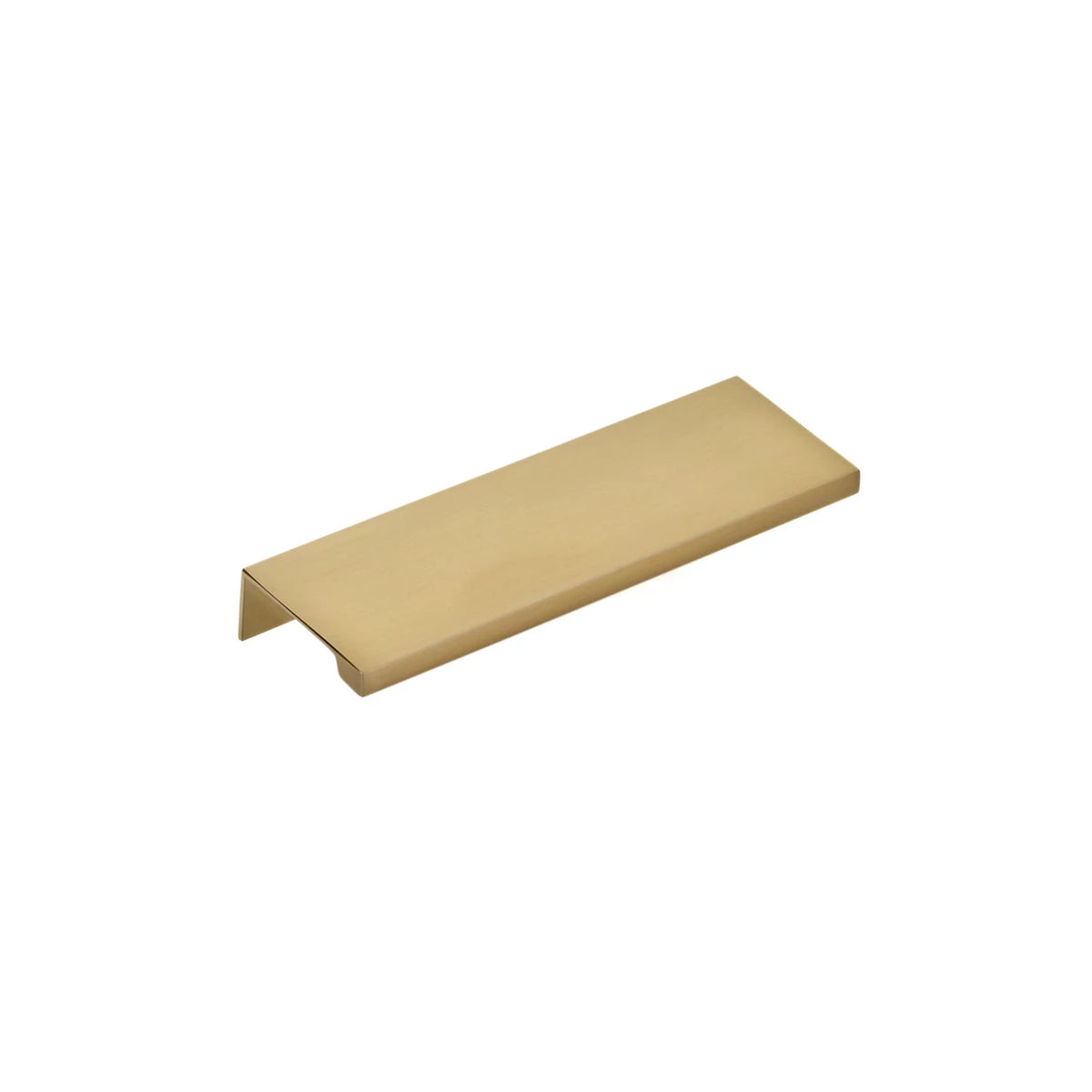 Emtek Modern Edge Pull 87110 in Satin Brass (US4)