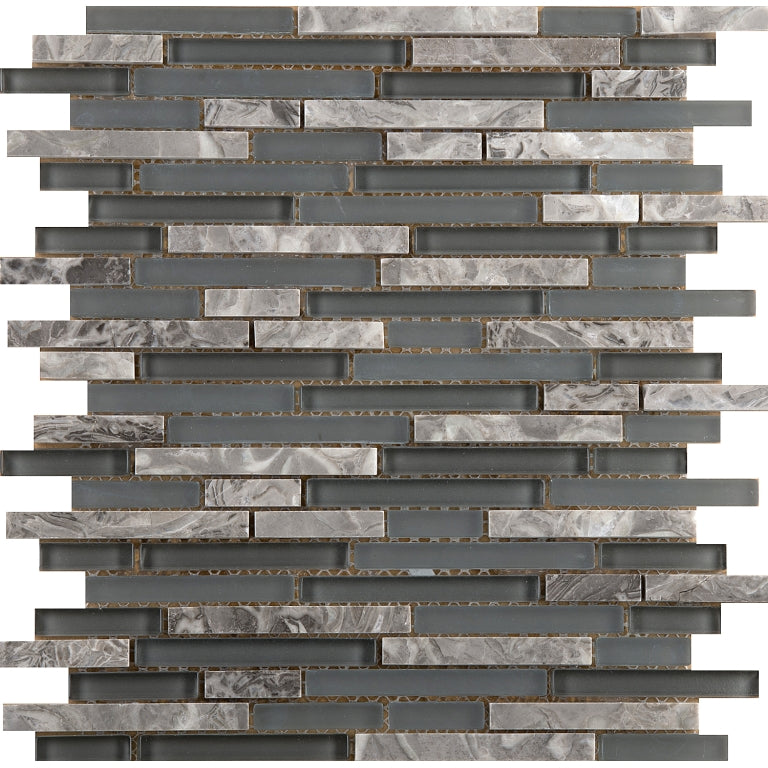 EMSER LUCENTE - 12X13 LINEAR STONE & GLASS BLEND, CONCORDIA (SALE)