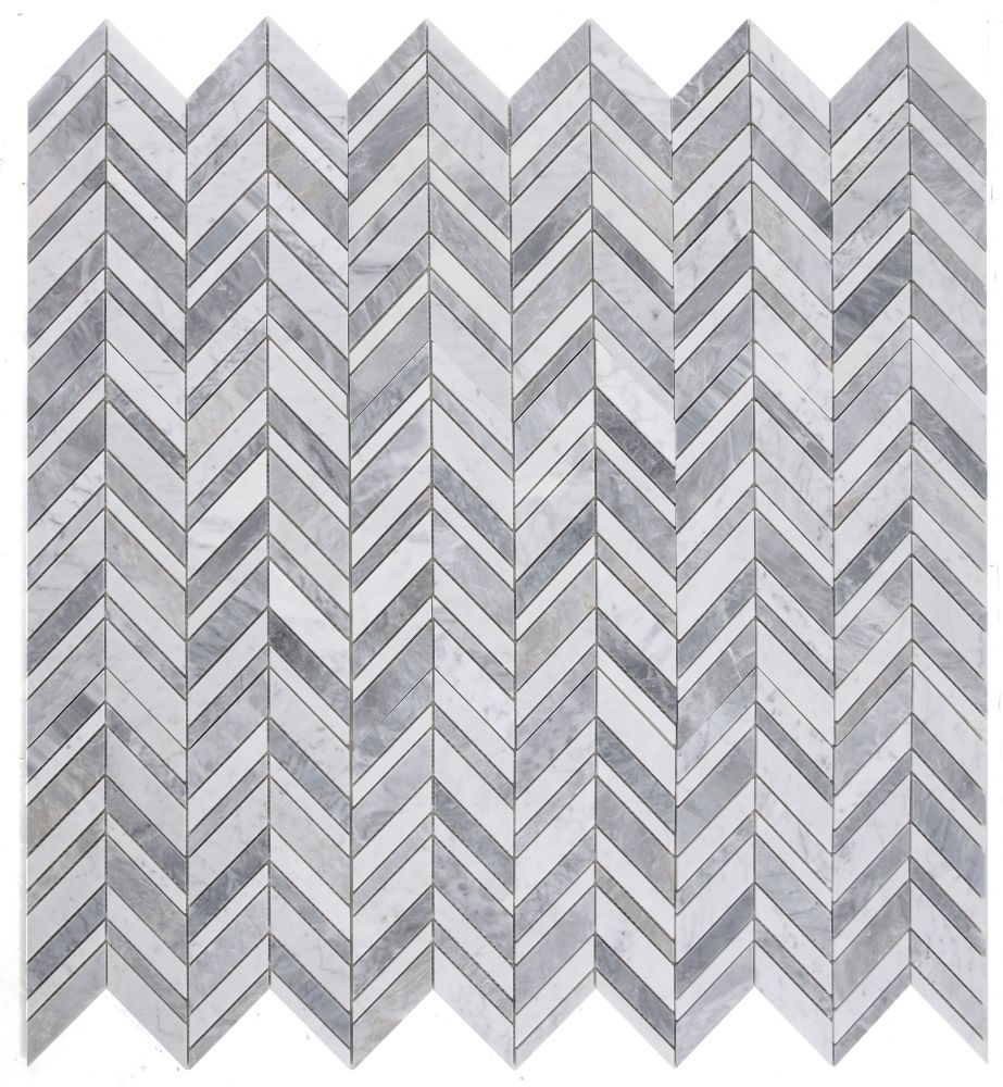 ELY Chevron Shadow Dusk 11.75 x 12