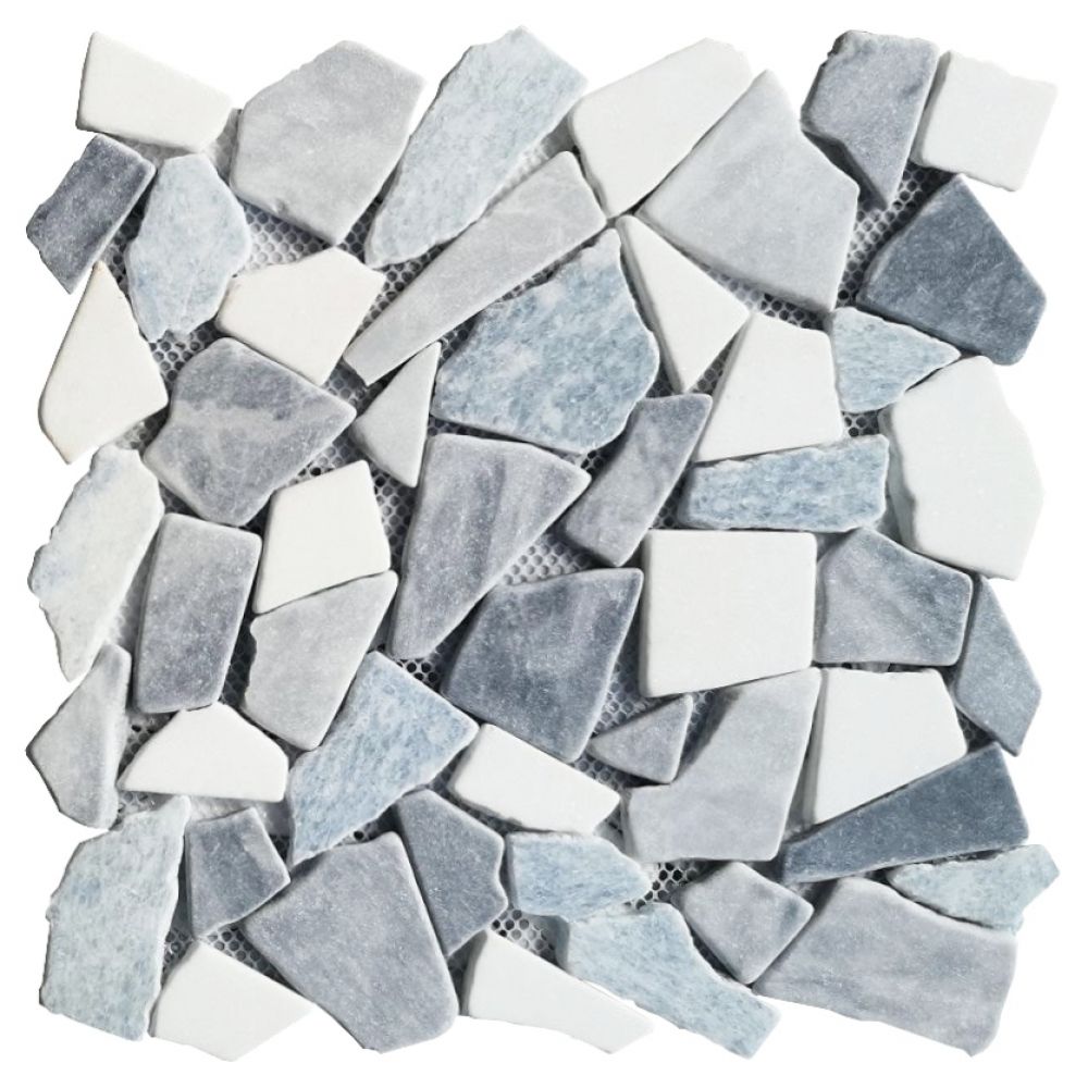 ELY - River Stone Blue Ocean 12x12