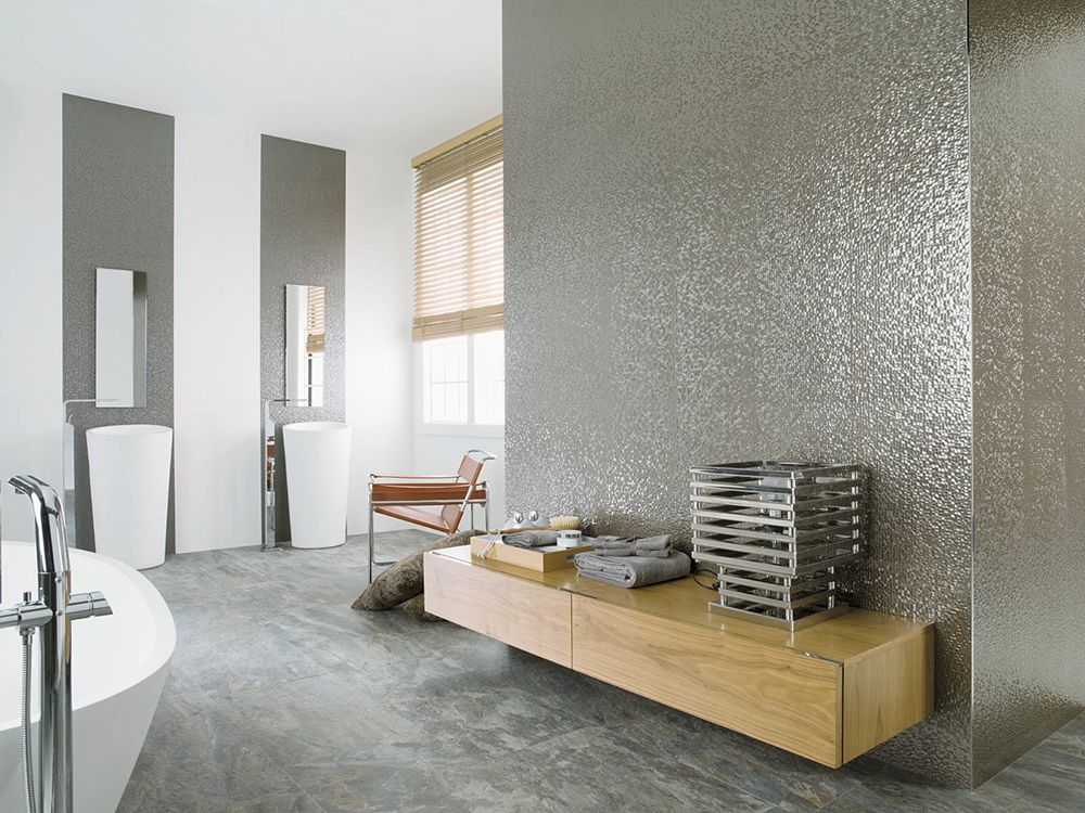 Porcelanosa Cubica Silver 13x40