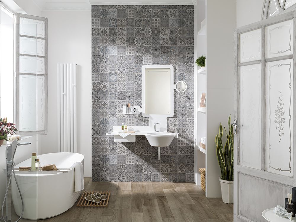 Porcelanosa Antique Blue 12x35
