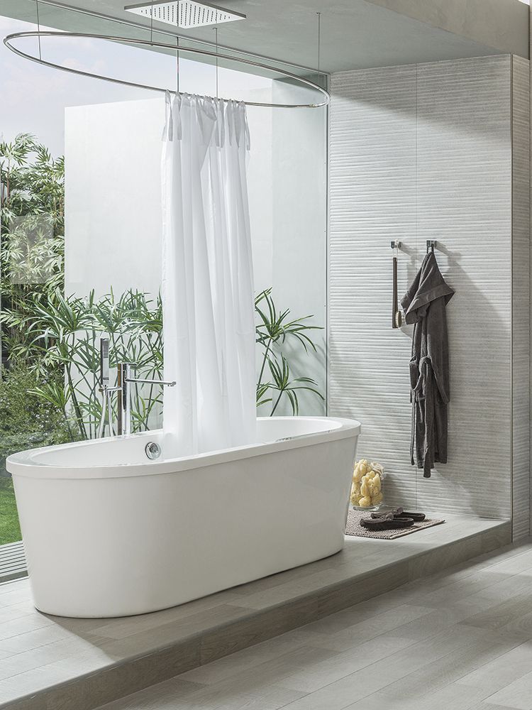 Porcelanosa Dover Modern Line Acero 12x24