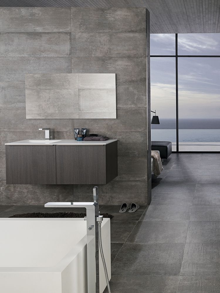 Porcelanosa Newport Dark Gray Nature 13x40