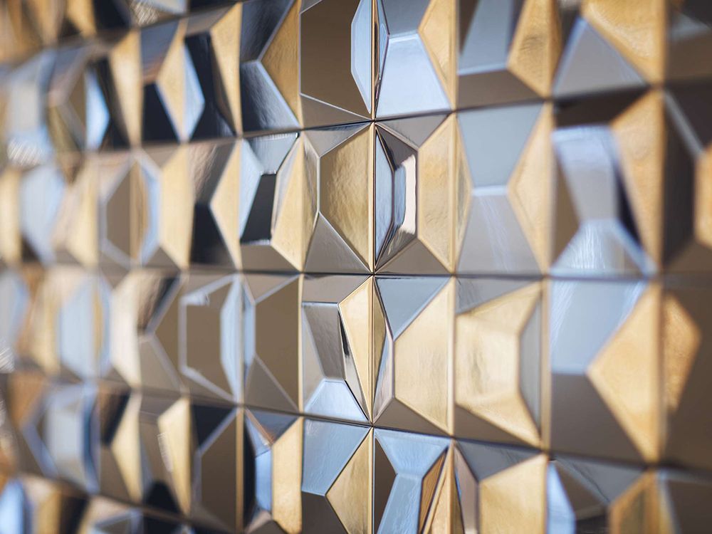 Porcelanosa Faces S3 ORO 5x5