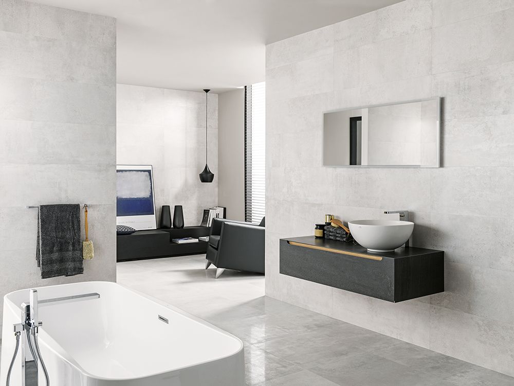 Porcelanosa Metropolitan Silver XL 18x47