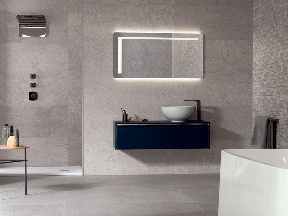 Porcelanosa Prada Acero 24x24