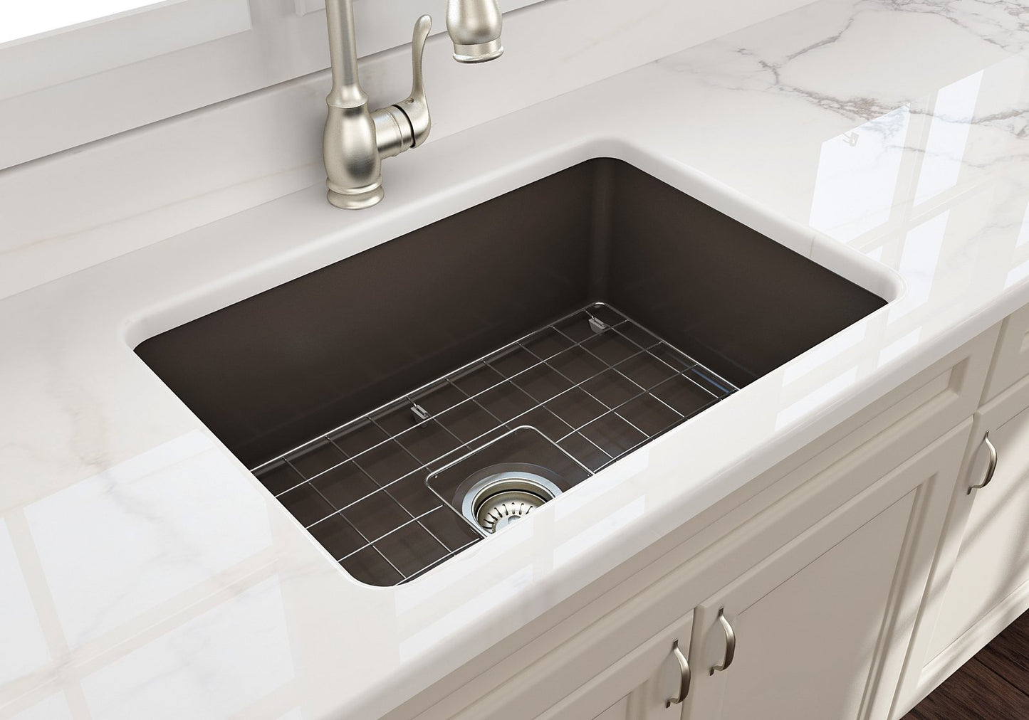Bocchi Undermount Fireclay 27" Single Bowl Kitchen Sink (Call for special pricing)