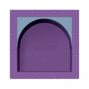EZ-NICHES USA Large Square Niche Arch for Bathroom Wall / Recessed Shower Shampoo Shelf (14"x14") ARCH ONLY*