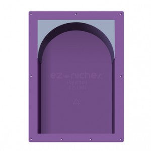 EZ-NICHES USA Large Rectangular Niche Arch for Bathroom Wall / Recessed Shower Shampoo Shelf (14"x22") - ARCH ONLY*