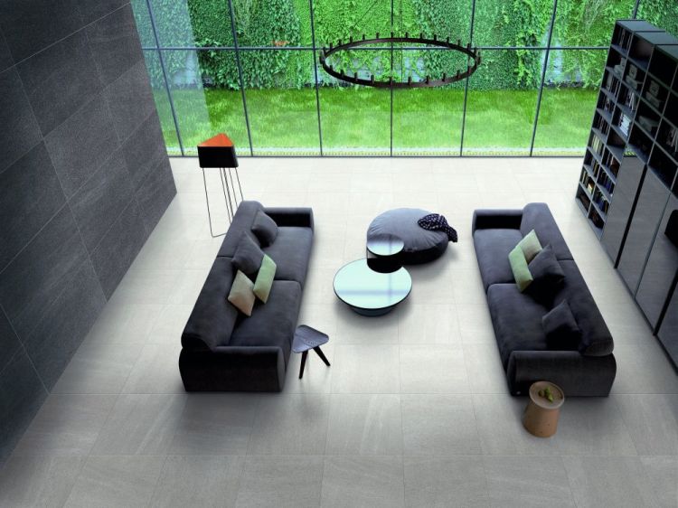 ELY Basalt White Chiseled 24x48
