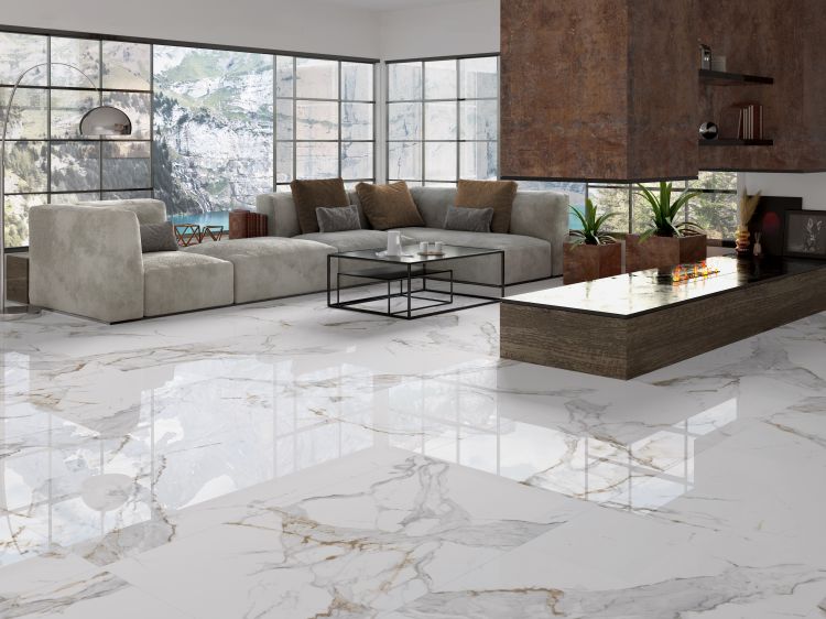 ELY Aeris Gold Polished 24x48