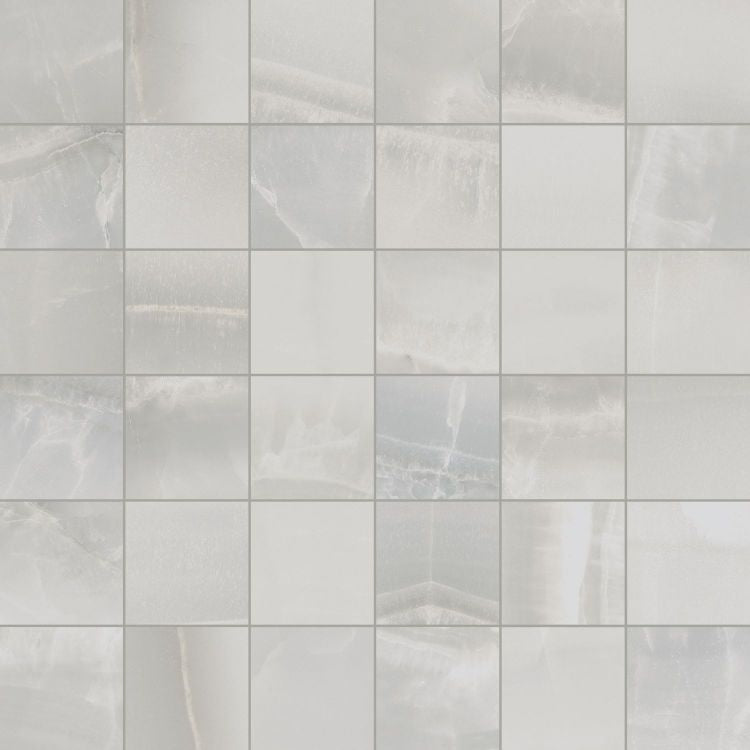 ELY Akoya Silver Matte 12x12