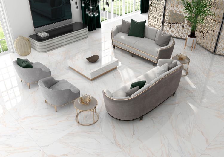 ELY Aurum Calacatta Polished 48x48