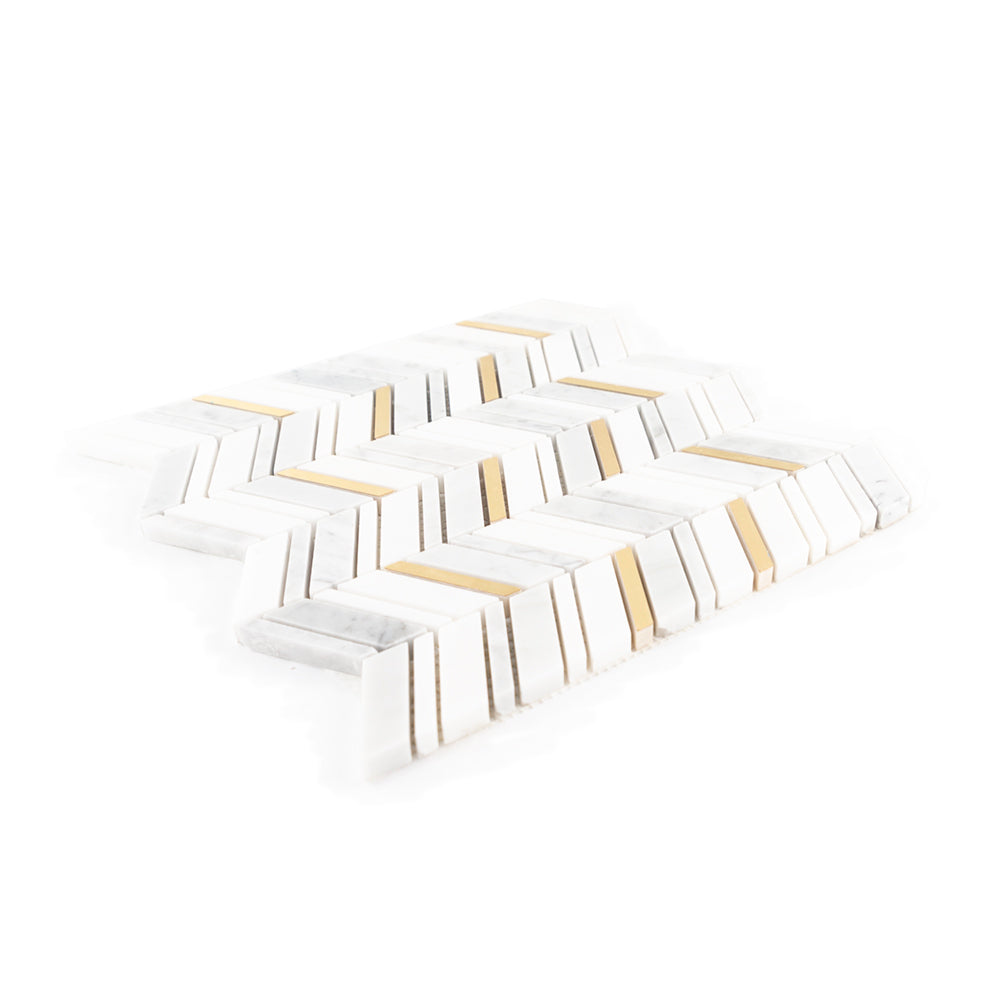 Jeffrey Court Cloudy Sunrise Mosaic 12x12