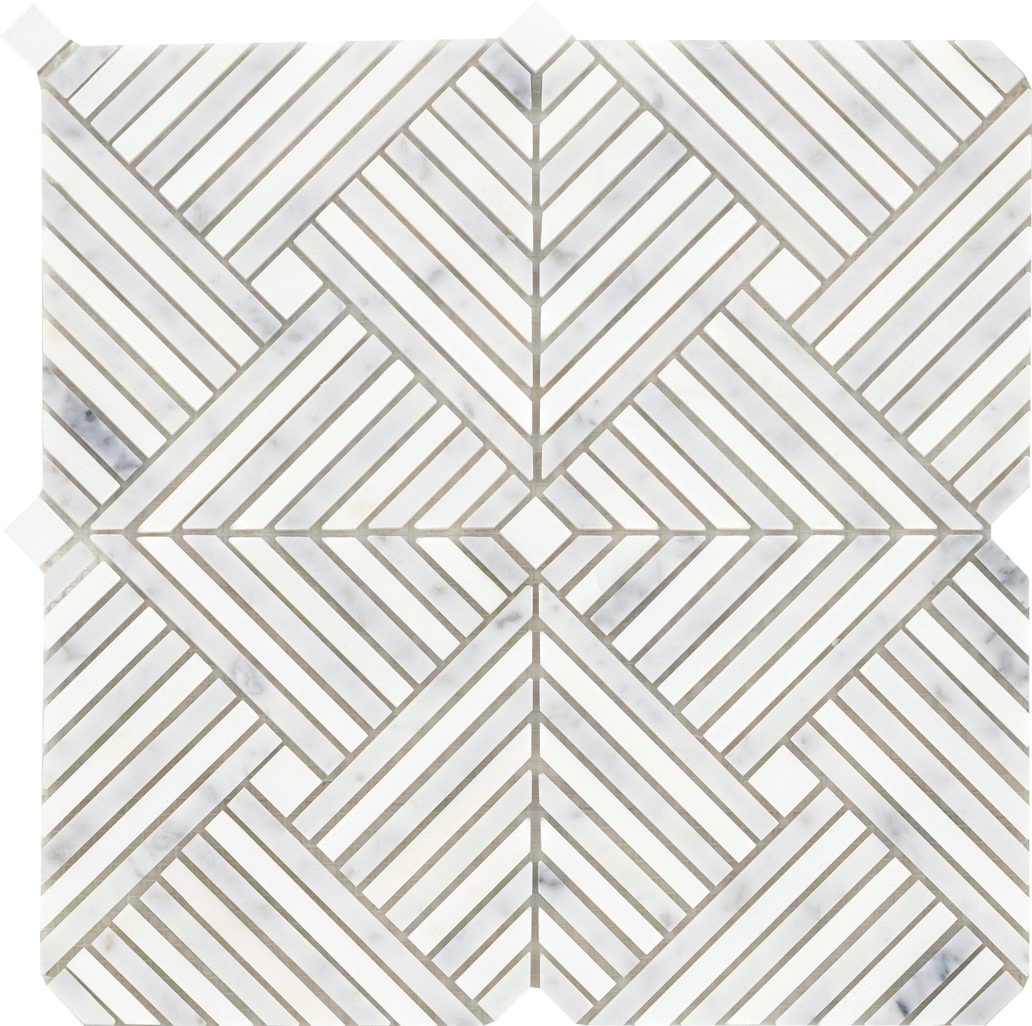 Emser Alluro Mini Palace Silver 12x12