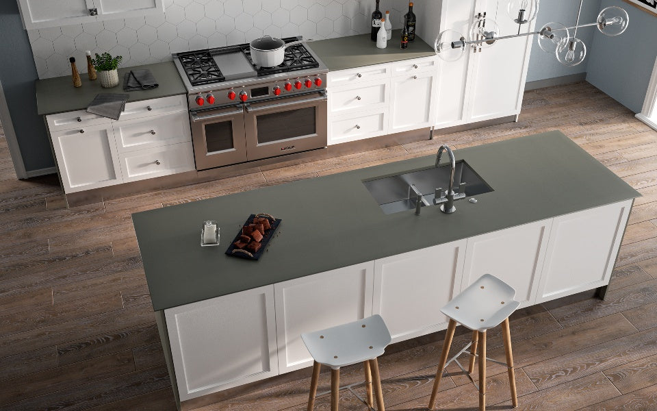 LX Hausys Viatera GRAPHITE GRAY Quartz Countertop (Call for special pricing)