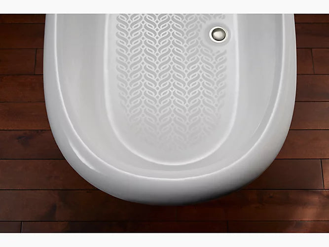 Kohler Artifacts Freestanding Bath Iron Black Exterior 66 1/8'' x 32 1/2''