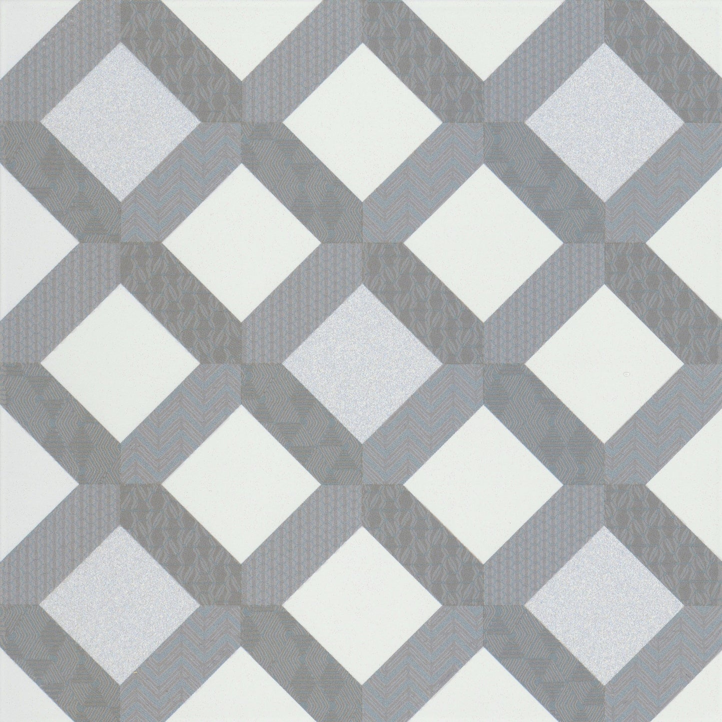 Emser Geometry Frame Gray 10x10
